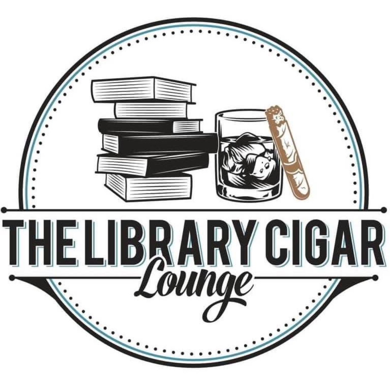 The Library Cigar Lounge Logo